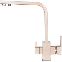 Смеситель для кухни WISENT с подводкой питьевой воды, песочный W4333-3-21