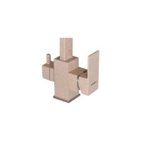 Смеситель для кухни WISENT с подводкой питьевой воды, песочный W4333-3-21