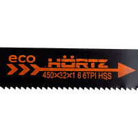Полотно ножовочное машинное ЭКО (450x32x1.6 мм) HORTZ 643461