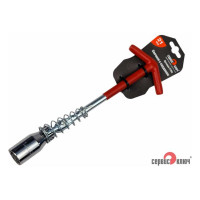 Свечной ключ СЕРВИС КЛЮЧ с карданом 21мм на холдере 250мм 77792