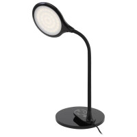 Настольный светодиодный светильник ЭРА NLED-498-10W-BK с основанием, черный Б0052775