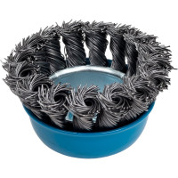 Корщетка чашечная (65 мм; М14; стальная плетенная проволока) Högert Technik HT7D734