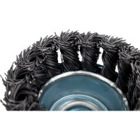 Корщетка чашечная (65 мм; М14; стальная плетенная проволока) Högert Technik HT7D734