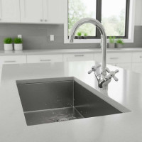 Смеситель для кухни FASHUN хром, латунь A4025