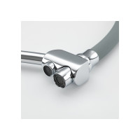 Смеситель для кухни Gappo 35к G4398-17 с выходом для питьевого фильтра, серый-хром 549410