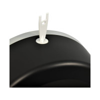 Диспенсер туалетной бумаги Рuff 7130Bl, черный, ABS-пластик 1402.007