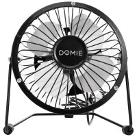 Настольный вентилятор DOMIE DX-4 питание USB, черный 60-0225
