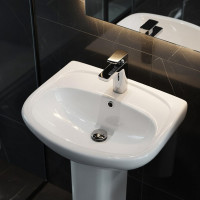 Умывальник Santek АНИМО 55 см 1.WH11.0.502, 00000040407 1WH110502