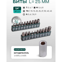 Набор инструментов Rockforce 1/4", 3/8", 1/2" 6-гранный 4-32мм 172 предмета RF-41723-5(46734)