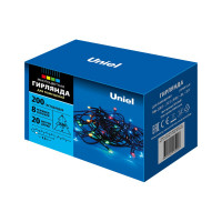 Светодиодная гирлянда Uniel ULD-S2000-200/DGA MULTI, IP20 UL-00007307