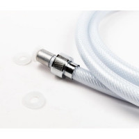 Шланг для душа TUBOFLEX 2.0 м ПВХ (белый) ШДПВХTF200белый 4620759669806