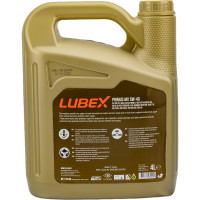 Синтетическое моторное масло Lubex PRIMUS MV 5W-40 CF/SN A3/B4, 4 л L034-1325-0404