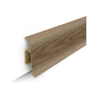 Напольный плинтус с центральной планкой IDEAL Классик 70 мм, 2.2 м, 321 падук К-П70п 321 ПАД