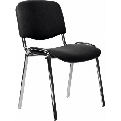 Стул Staff Iso Lite хром, ткань черная (С-11) CF-008 532565