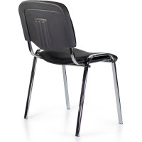 Стул Staff Iso Lite хром, ткань черная (С-11) CF-008 532565