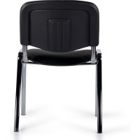 Стул Staff Iso Lite хром, ткань черная (С-11) CF-008 532565