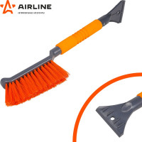 Щетка от снега и льда Airline с эргономичной рукояткой + скребок ABRN017