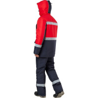 Куртка Эксперт Спецодежда Сунтар, темно-синий/красный, р. 56-58, рост 170-176 6446000044639