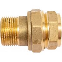 Переходник со сгоном LD PRIDE 3/4'' прямой латунь 549727