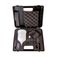 Миникраскопульт WALCOM EGO CARBONIO НVLP 1.4, 2 верхних бачка, пластик, 0.075 и 0.18 л 713014