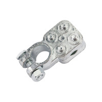 Клеммы АКБ StartVOLT в комплекте цинк, прижимная пластина для проводов до 75мм кв. SBT 019