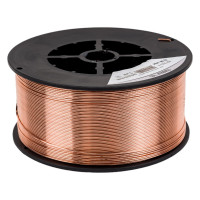 Проволока сварочная ER 70S-6 0.8 мм, омедненная, 1 кг SOLARIS WM-ER70S6-08010