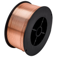 Проволока сварочная ER 70S-6 0.8 мм, омедненная, 1 кг SOLARIS WM-ER70S6-08010