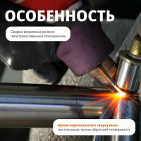 Проволока сварочная ER 304 0.8 мм, для нержавеющей стали, 1 кг SOLARIS WM-ER304-08010