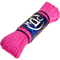 Плетеный неоновый шнур ТОРГОВО-ПРОИЗВОДСТВЕННАЯ КОМПАНИЯ МДС полипропилен, 4 мм, 16 прядный, с сердечником, 20 м 7930050322018