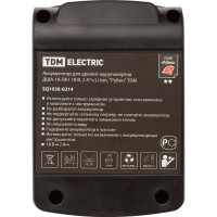 Аккумулятор 18 В, 2 А*ч, Li-Ion, Рубин для дрелей-шуруповертов ДША-18-ЛK1 TDM ELECTRIC SQ1030-0214