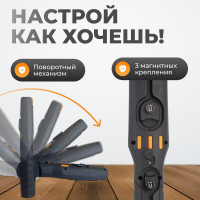 Светодиодный аккумуляторный фонарь WIEDERKRAFT 550 Лм WDK-1054024