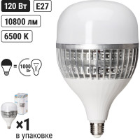 Светодиодная лампа TDM ELECTRIC T-120 Вт-230 В-6500 К–E27 170x295 мм НАРОДНАЯ SQ0340-1639