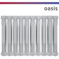 Биметаллический радиатор OASIS Эко 500/80/10 4640039487197