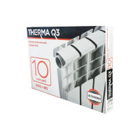 Биметаллический радиатор МЕТАЛЛСЕРВИС THERMA Q3 500/80 10 секций 1223415