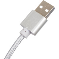 Кабель ENERGY ET-29-2 USB/Type-C, серебро 104112