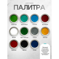 Масляная краска Радугамалер STATUS МА-15 (красная; по металлу, дереву, бетону; 0.8 кг) 4630018082833