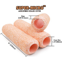 Малярный валик Rollingdog Super-Micro 230 мм, микрофибра, ворс 9,5 мм, 3 шт., 00247
