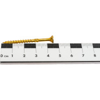 Саморезы по дереву КРЕП-КОМП потайные, Torx, 3,5x45 мм, 20 шт., желтые сдт3545мф