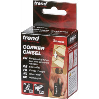 Угловая стамеска для квадратных петель, замков, защелок Trend 90 градусов C/CHISEL
