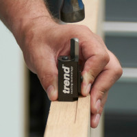 Угловая стамеска для квадратных петель, замков, защелок Trend 90 градусов C/CHISEL