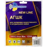 Алмазный гибкий шлифовальный круг TRIO-DIAMOND "Черепашка" NEW LINE 100 мм № 30 (сухая шлифовка) 339003