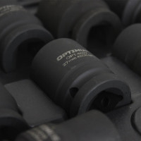 Набор ударных головок 12 шт, 17-41 мм, 3/4"DR Optimus OPT-60112