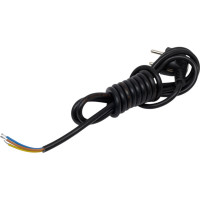 Сетевой шнур СПб УПП-5 с вилкой пвс 3x0,75-81 черный 2,2 м 99927930