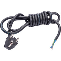 Сетевой шнур с вилкой СПб УПП-5 пвс 3x1,5-81 черный 2,0 м 99928144