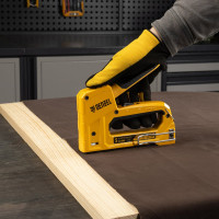 Мебельный степлер Denzel тип 53 и 13, 6-14 мм, тип 140, 10-14 мм, тип 300, 15 мм, тип 500, 15 мм 40215