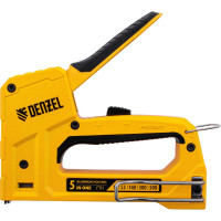 Мебельный степлер Denzel тип 53 и 13, 6-14 мм, тип 140, 10-14 мм, тип 300, 15 мм, тип 500, 15 мм 40215