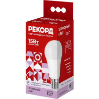 Светодиодная лампа РЕКОРД LED А60-U 15W Е27 6500К 23962