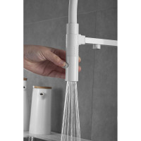 Смеситель для кухни ROSE с подключением к фильтру питьевой воды, белый R958C