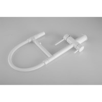 Смеситель для кухни ROSE с подключением к фильтру питьевой воды, белый R958C