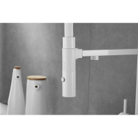 Смеситель для кухни ROSE с подключением к фильтру питьевой воды, белый R958C